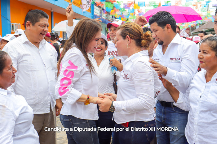 Es tiempo de mujeres; Faby Cruz arrasará en Tuxtla Chico: Rosy Urbina