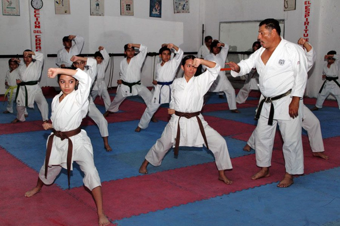 Shotokan Karate Do Evalúa alumnos de los Grados Kiups del Primer Semestre