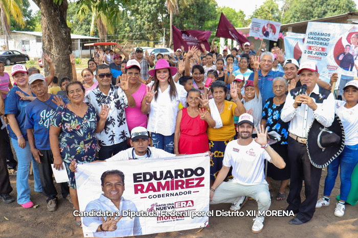 Falta solo un mes para que MORENA gane las elecciones: Rosy Urbina