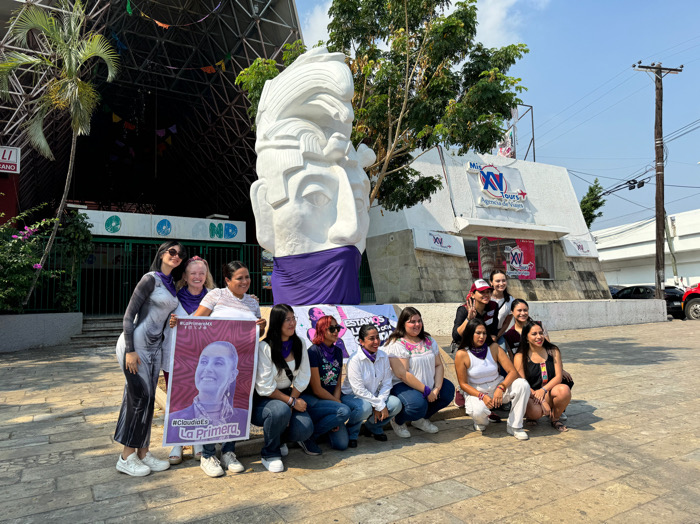 Presentan el proyecto “Estamos listas con Claudia” en Chiapas