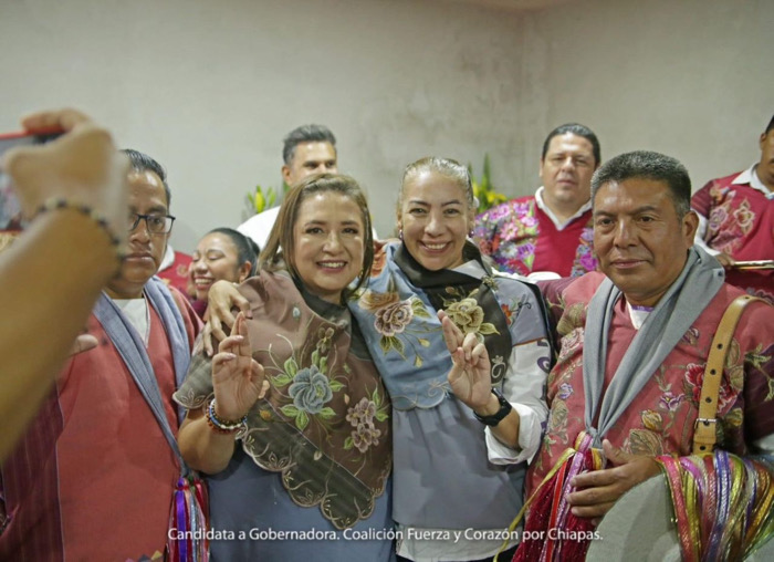 Olga Luz Espinosa tiene gran cierre de campaña de la mano de Xóchitl Gálvez