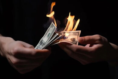 Quema de dinero