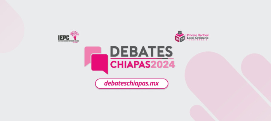 Realizará IEPC debates electorales entre candidaturas a Diputaciones locales y Presidencias Municipales