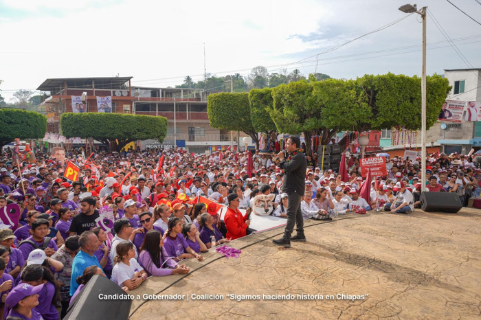 Eduardo Ramírez se compromete a velar por la seguridad de Chiapas