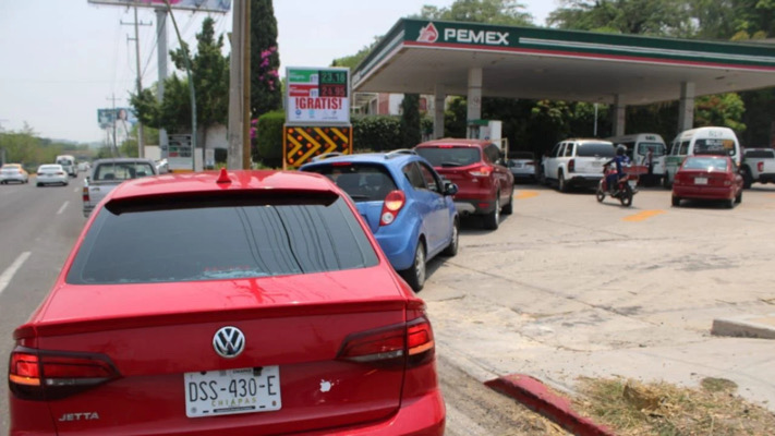 Protesta de la CNTE deja a gasolineras sin combustible