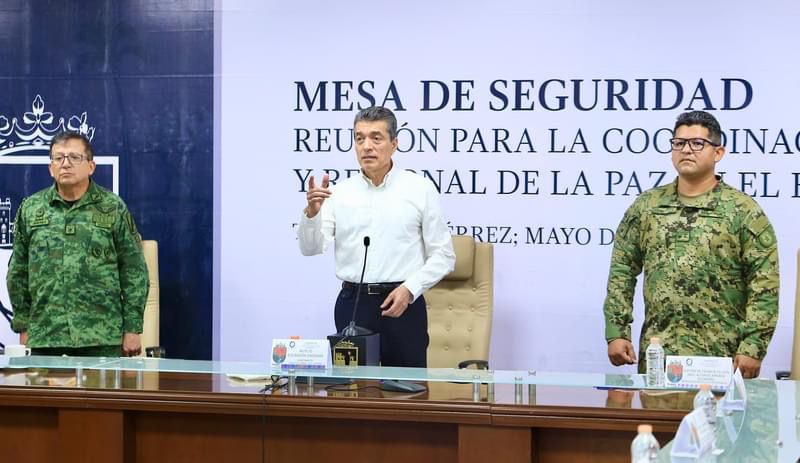 En Chiapas, Mesa de Seguridad se declara en sesión permanente ante próxima jornada electoral