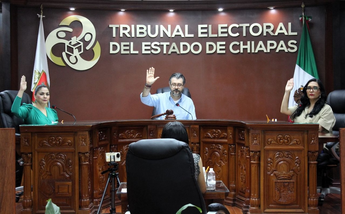 Resuelve TEECH que Podemos Mover a Chiapas puede sustituir las candidaturas a regidurías en los municipios de Tapalapa y Amatán
