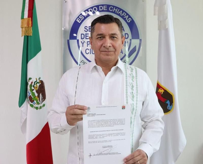 Presenta SSyPC a Humberto Zerón Martínez como subsecretario de Seguridad Pública