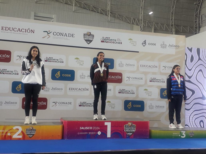 Natación cierra los Nacionales Conade 2024 con 3 medallas de oro, 1 plata y 2 bronces