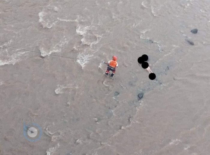 Rescatista desaparece arrastrado por el Río Coatán en Tapachula