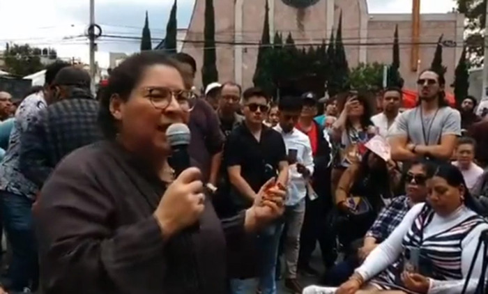 Tensión en foro de Morena: Ministra Batres increpada por trabajadores del Poder Judicial