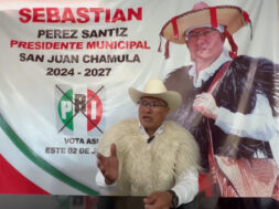 el priista Sebastián Pérez Santiz