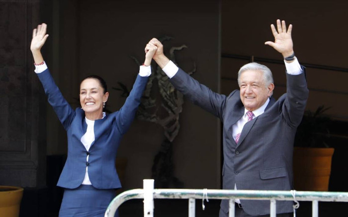 Claudia Sheinbaum y López Obrador acuerdan priorizar reforma judicial en transición presidencial