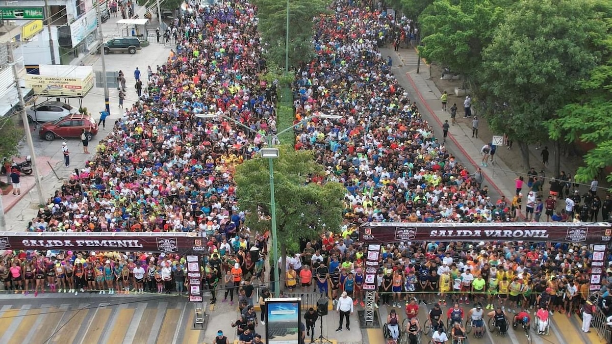 Internacionales y Locales: La Gran Carrera Tuchtlán Supera los 7 Mil Inscritos