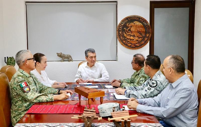 Se reúne Rutilio Escandón con mandos de Sedena y Guardia Nacional