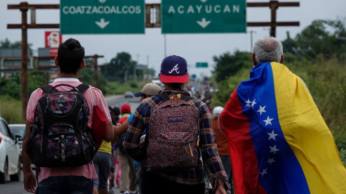 Migrantes venezolanos en Chiapas expresan temor de regresar tras la reelección de Maduro