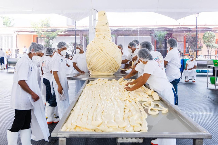 El quesillo más grande del mundo ya no es de Chiapas