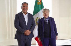 Eduardo Ramírez y Alicia Bárcena