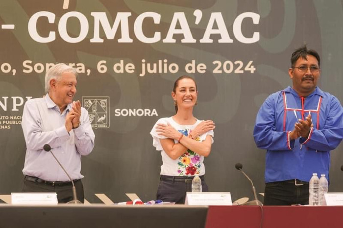 Claudia Sheinbaum va por construcción de más caminos rurales en 2025