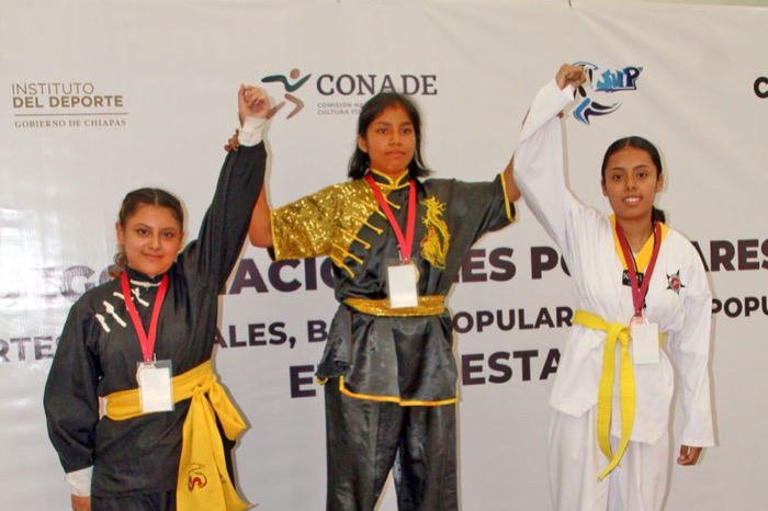 Lista Selección  Chiapas de Artesmarciales al Campeonato Nacional de Juegos Populares en Oaxaca