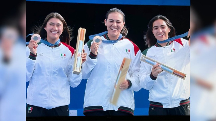 Conade bajo fuego tras medalla de bronce del equipo femenil de tiro con arco en París 2024