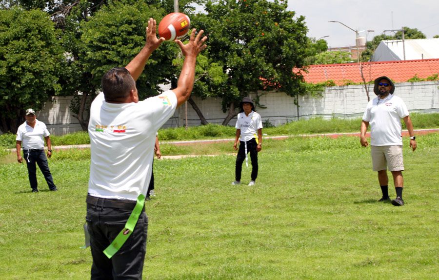 Indeporte imparte Curso de Capacitación de Tocho Bandera NFL a Centros de Reinserción Social