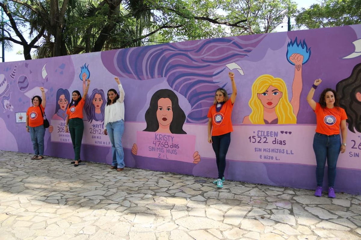 Se realiza en Chiapas el primer mural en que contextualiza y visualiza la Violencia Vicaria