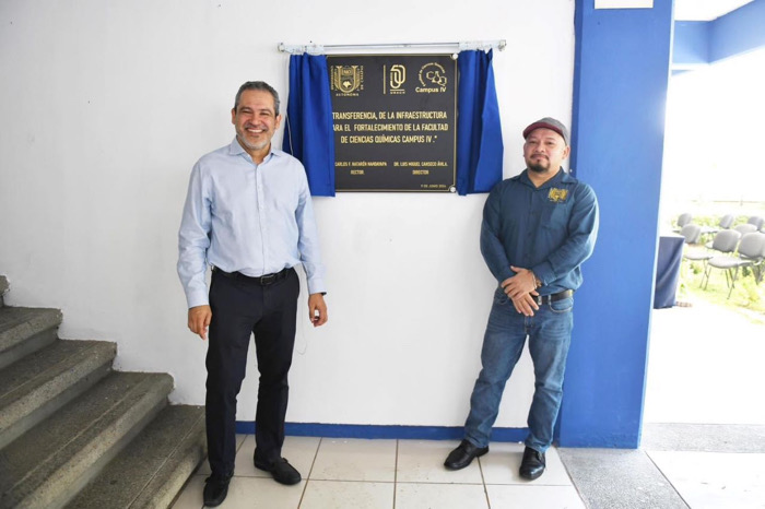 Se consolidad la infraestructura de las Facultad de Ciencias Químicas de la UNACH en Tapachula