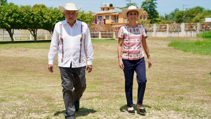 AMLO y Claudia Sheinbaum realizarán gira por Chiapas, Tabasco y Veracruz