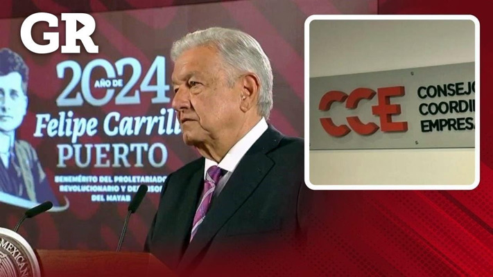 AMLO rechaza críticas del CCE sobre la posible sobrerrepresentación de Morena en el Congreso