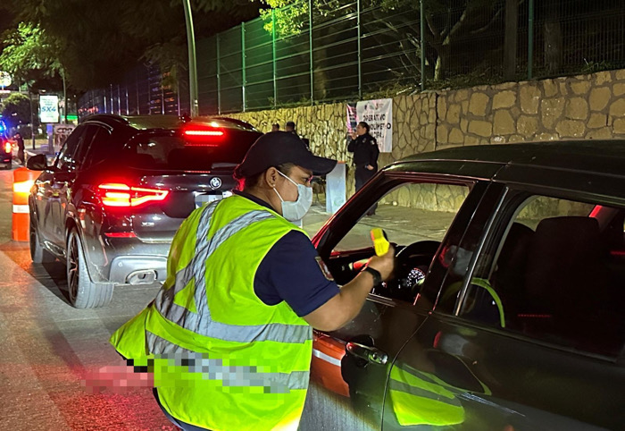 Mantiene Policía Municipal Operativo Alcoholímetro para salvar vidas