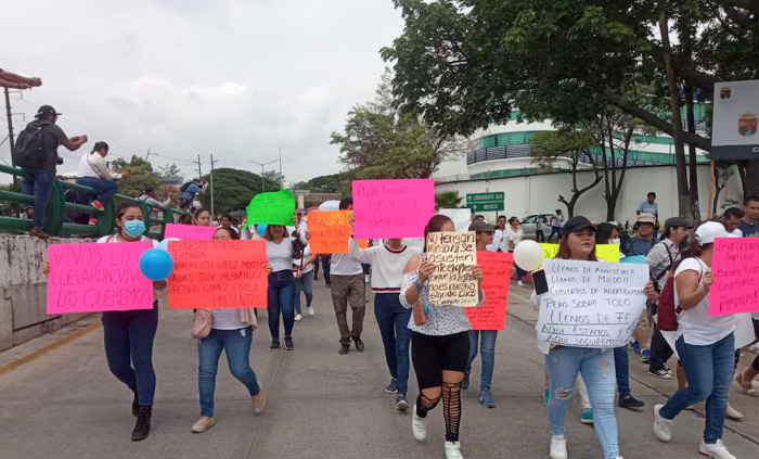 Familias denuncian inacción de autoridades ante constantes desapariciones en Tuxtla