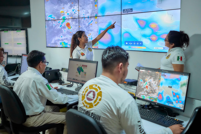 Protección Civil Chiapas emite recomendaciones ante pronóstico de lluvias muy fuertes a intensas para el fin de semana