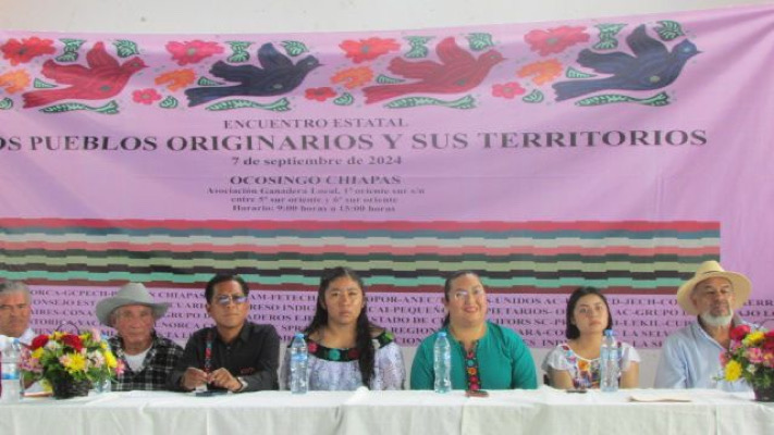 Encuentro intercultural reúne a más de mil indígenas y campesinos en Ocosingo