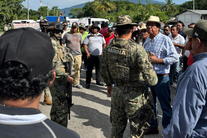 Bloqueos en Chiapas interrumpen el tránsito en Tapachula, Villacomaltitlán y Tuzantán