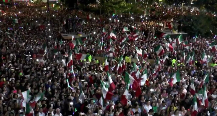 Exigen paz durante el Grito de Independencia