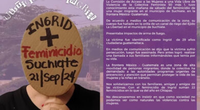 feminicidio Chiapas