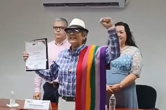 Restituyen diputación plurinominal a auténtica representante de la comunidad LGBTIQ+