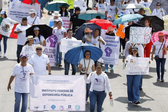 Protestas y suspensión retrasan la reforma al Poder Judicial