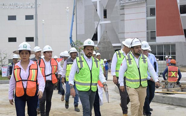 Supervisa Zoé Robledo avances en construcción del Hospital General de Zona de 144 camas en Tuxtla Gutiérrez