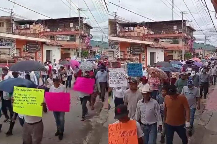 Frontera Comalapa clama por paz: Más de 18 mil marchan contra la violencia y las desapariciones