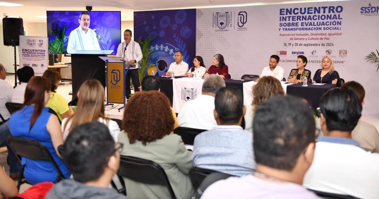 Inaugura UNACH las actividades Encuentro Internacional sobre Evaluación y Transformación Social