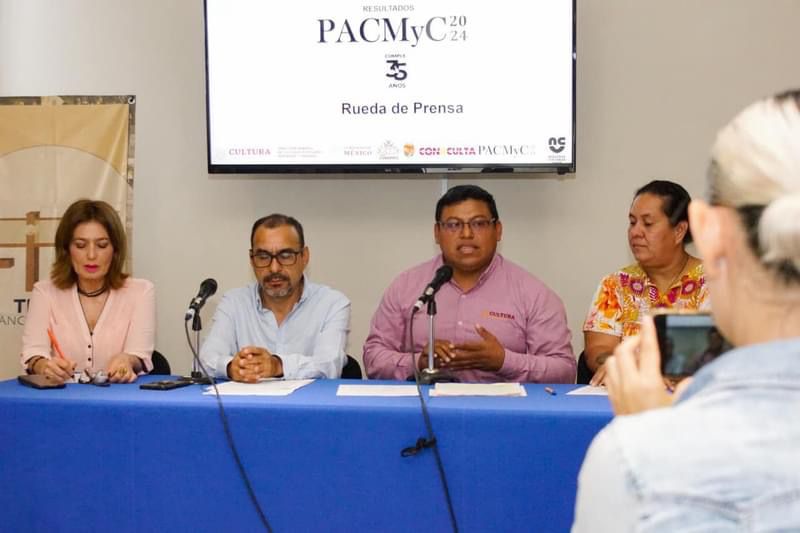 Dan a conocer las 27 propuestas beneficiadas con recursos del PACMYC 2024