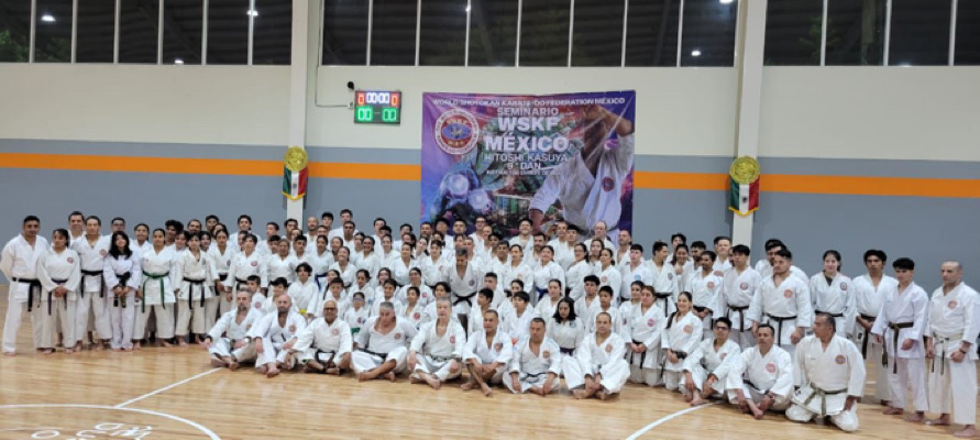 Shotokan Karate Do Chiapas intervino en el marco delSeminario y III Campeonato Panamericano de WSKF 2024