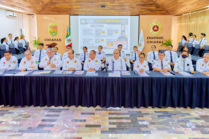 Escuela Nacional de Protección Civil Campus Universitario Chiapas inicia proceso de admisión 2025