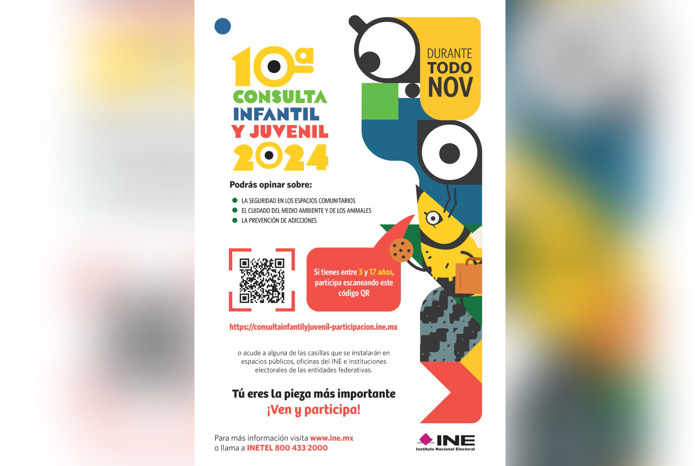 Niñas, niños y adolescentes de Chiapas a participar en la consulta infantil y juvenil 2024