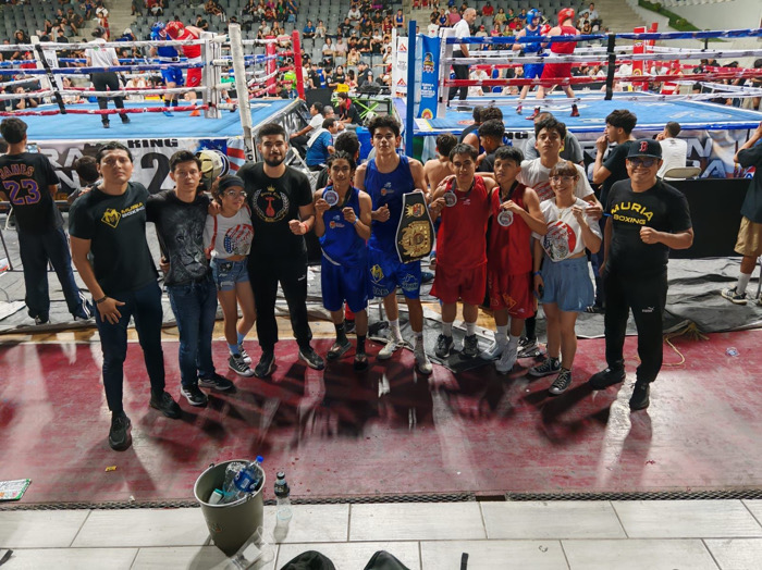 Boxeadores Chiapanecos con cinturón de campeón y 4 medallasen el Torneo Internacional de Box “Guerra en la Frontera” en Baja California