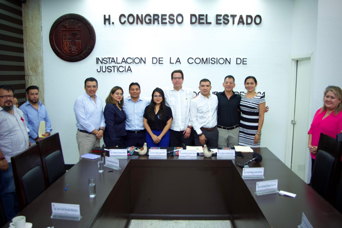 Instalan Comisiones de Justicia y de Movilidad, Comunicaciones y Transportes