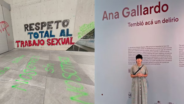 Suspende el MUAC exposición de Ana Gallardo tras protestas por revictimización de trabajadora sexual