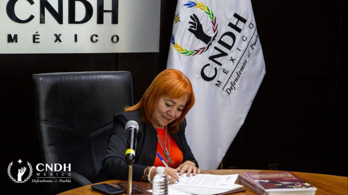 Rosario Piedra Ibarra se registra para buscar reelección al frente de la CNDH